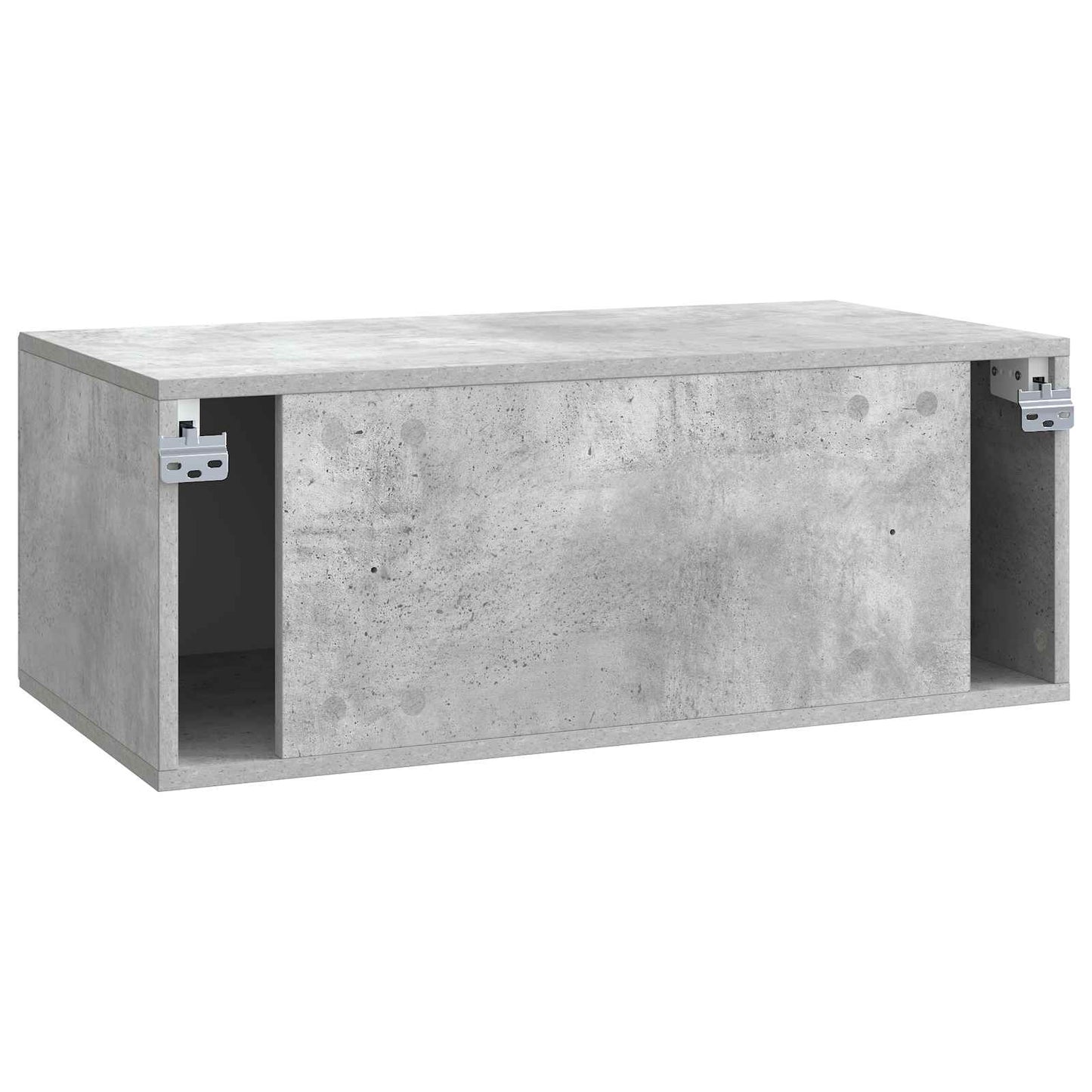 Wall-Mounted TV Cabinet Concrete Grey 78.5 x 41 x 30 cm