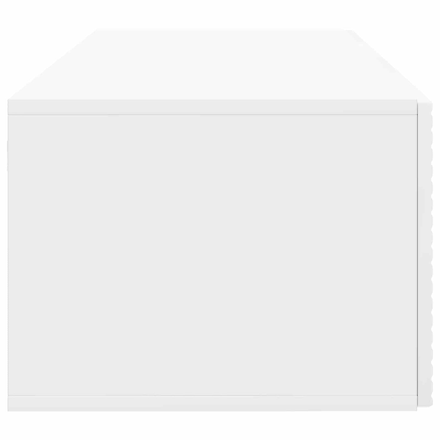 Wall-Mounted TV Cabinet High Gloss White 78.5 x 41 x 30 cm
