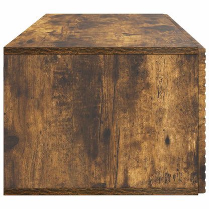 Wall-Mounted TV Cabinet Smoked Oak 78.5 x 41 x 30 cm