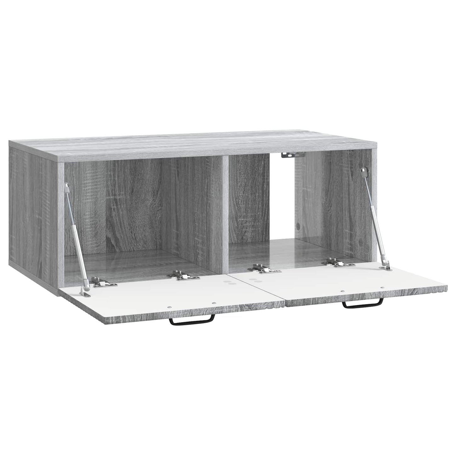 Wall-Mounted TV Cabinet Grey Sonoma 78.5 x 41 x 30 cm
