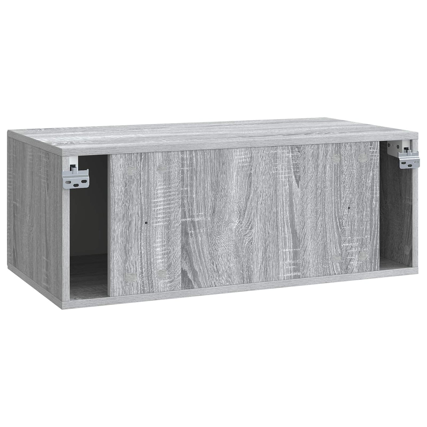 Wall-Mounted TV Cabinet Grey Sonoma 78.5 x 41 x 30 cm