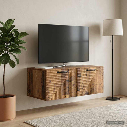 Wall-Mounted TV Cabinet Wall-mounted Old Wood 78.5 x 41 x 30 cm