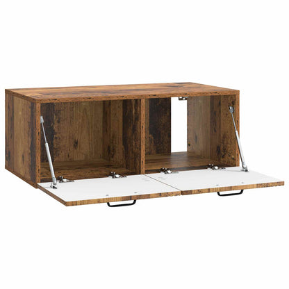 Wall-Mounted TV Cabinet Wall-mounted Old Wood 78.5 x 41 x 30 cm
