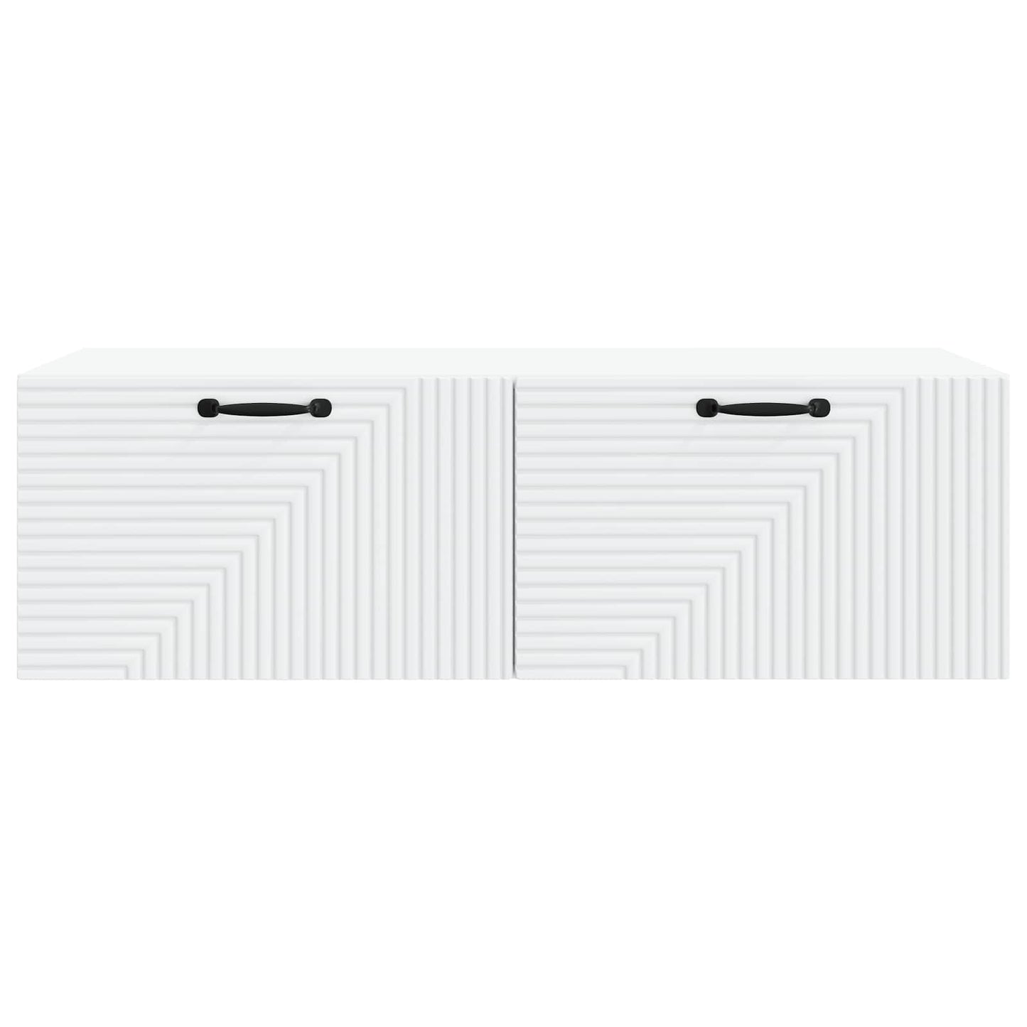 Wall-Mounted TV Cabinet White 98 x 41 x 30 cm Engineered Wood