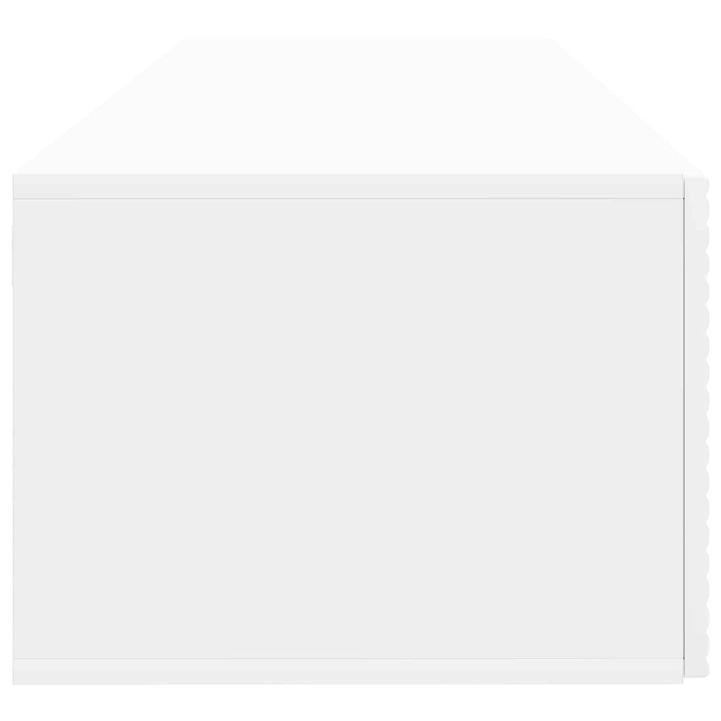Wall-Mounted TV Cabinet White 98 x 41 x 30 cm Engineered Wood