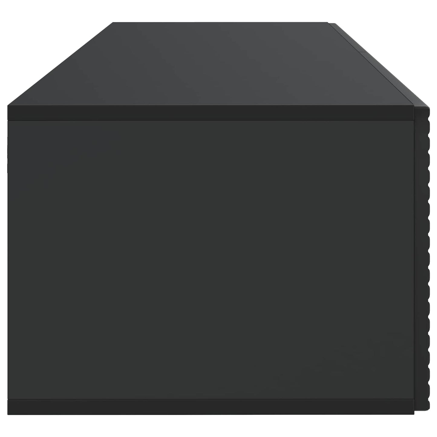 Wall-Mounted TV Cabinet Black 98 x 41 x 30 cm Engineered Wood