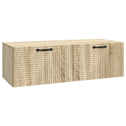 Wall-Mounted TV Cabinet Wall-mounted Sonoma Oak 98 x 41 x 30 cm