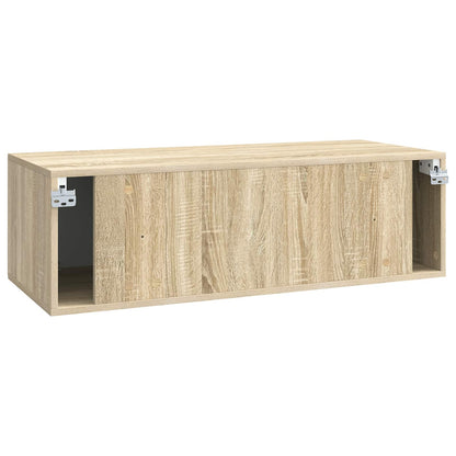 Wall-Mounted TV Cabinet Wall-mounted Sonoma Oak 98 x 41 x 30 cm