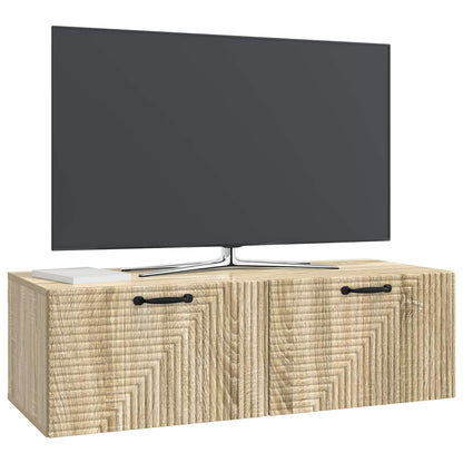 Wall-Mounted TV Cabinet Wall-mounted Sonoma Oak 98 x 41 x 30 cm