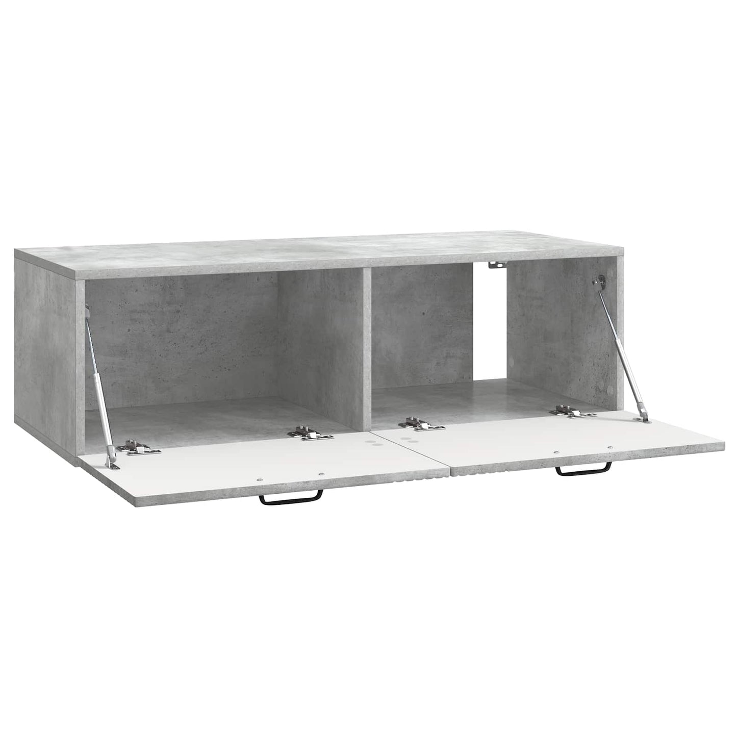 Wall-Mounted TV Cabinet Concrete Grey 98 x 41 x 30 cm