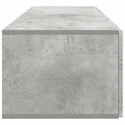 Wall-Mounted TV Cabinet Concrete Grey 98 x 41 x 30 cm