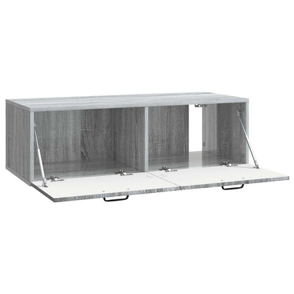 Wall-Mounted TV Cabinet Grey Sonoma 98 x 41 x 30 cm