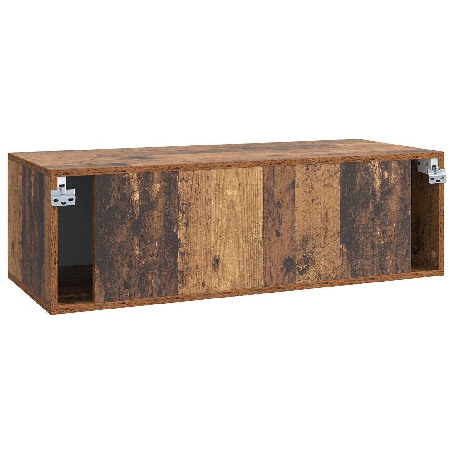 Wall-Mounted TV Cabinet Wall-mounted Old Wood 98 x 41 x 30 cm