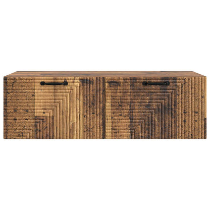 Wall-Mounted TV Cabinet Wall-mounted Old Wood 98 x 41 x 30 cm
