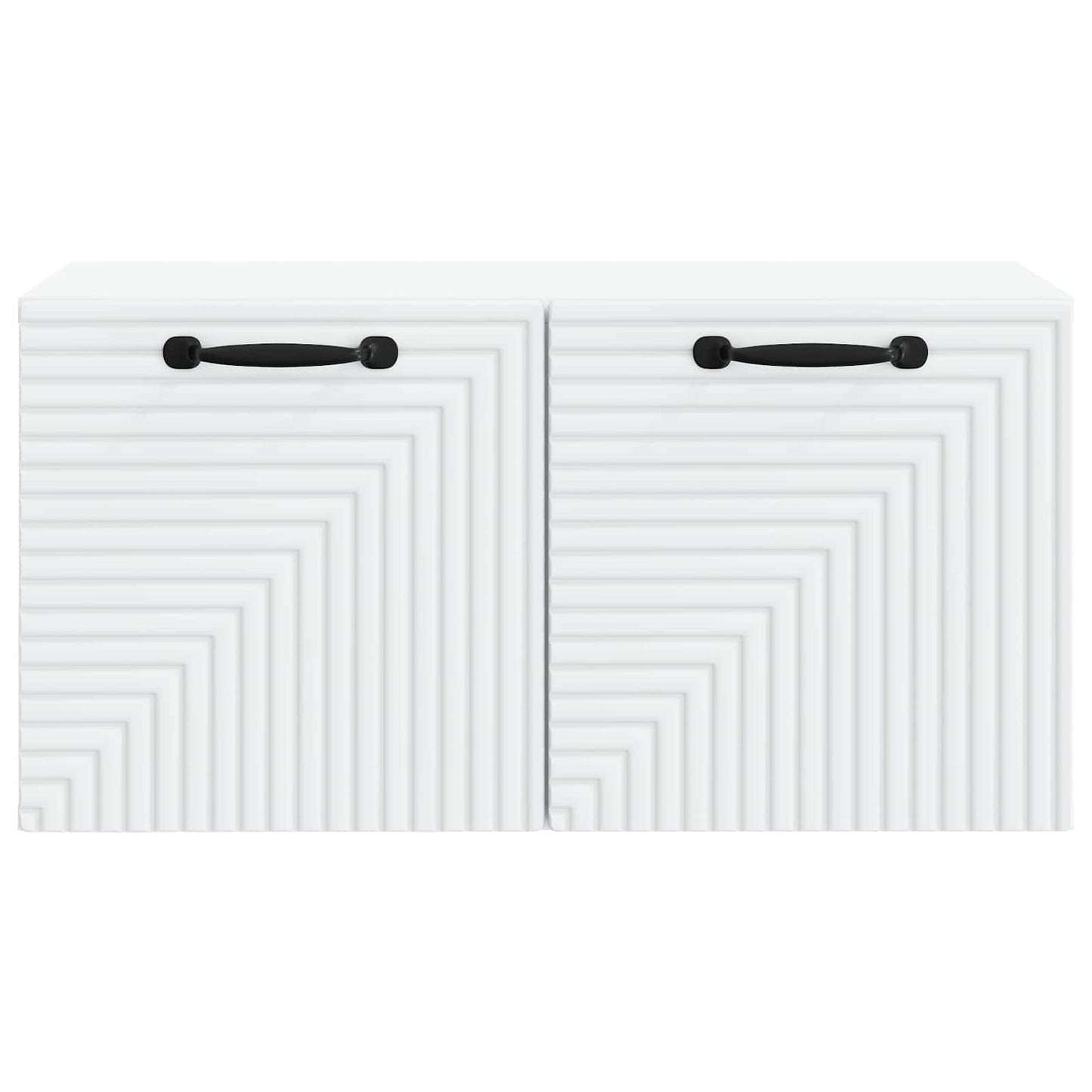 Wall-Mounted TV Cabinet White 59.5 x 31 x 30 cm Engineered Wood