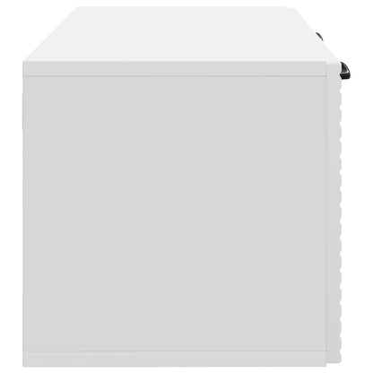 Wall-Mounted TV Cabinet White 59.5 x 31 x 30 cm Engineered Wood