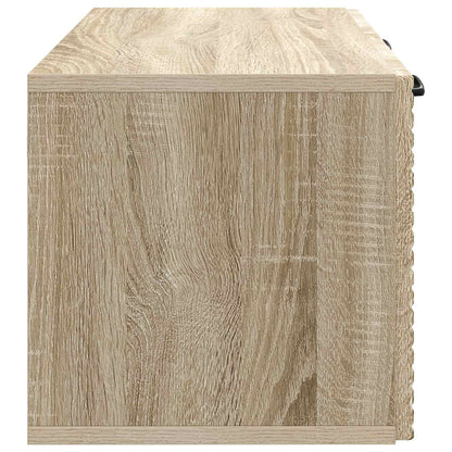 Wall-Mounted TV Cabinet Sonoma Oak 59.5 x 31 x 30 cm