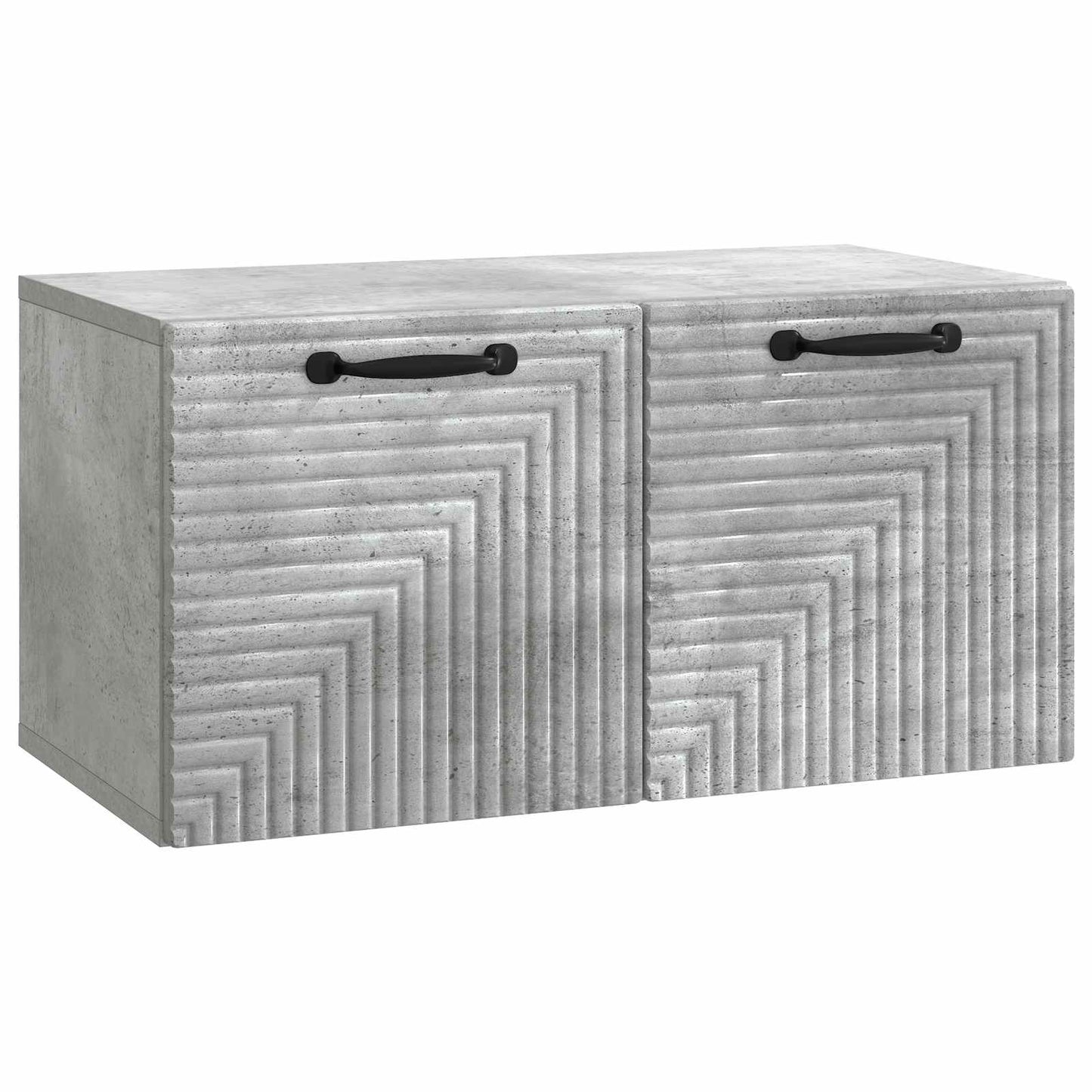 Wall-Mounted TV Cabinet Concrete Grey 59.5 x 31 x 30 cm