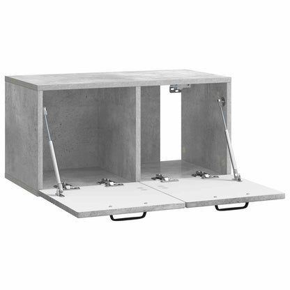 Wall-Mounted TV Cabinet Concrete Grey 59.5 x 31 x 30 cm