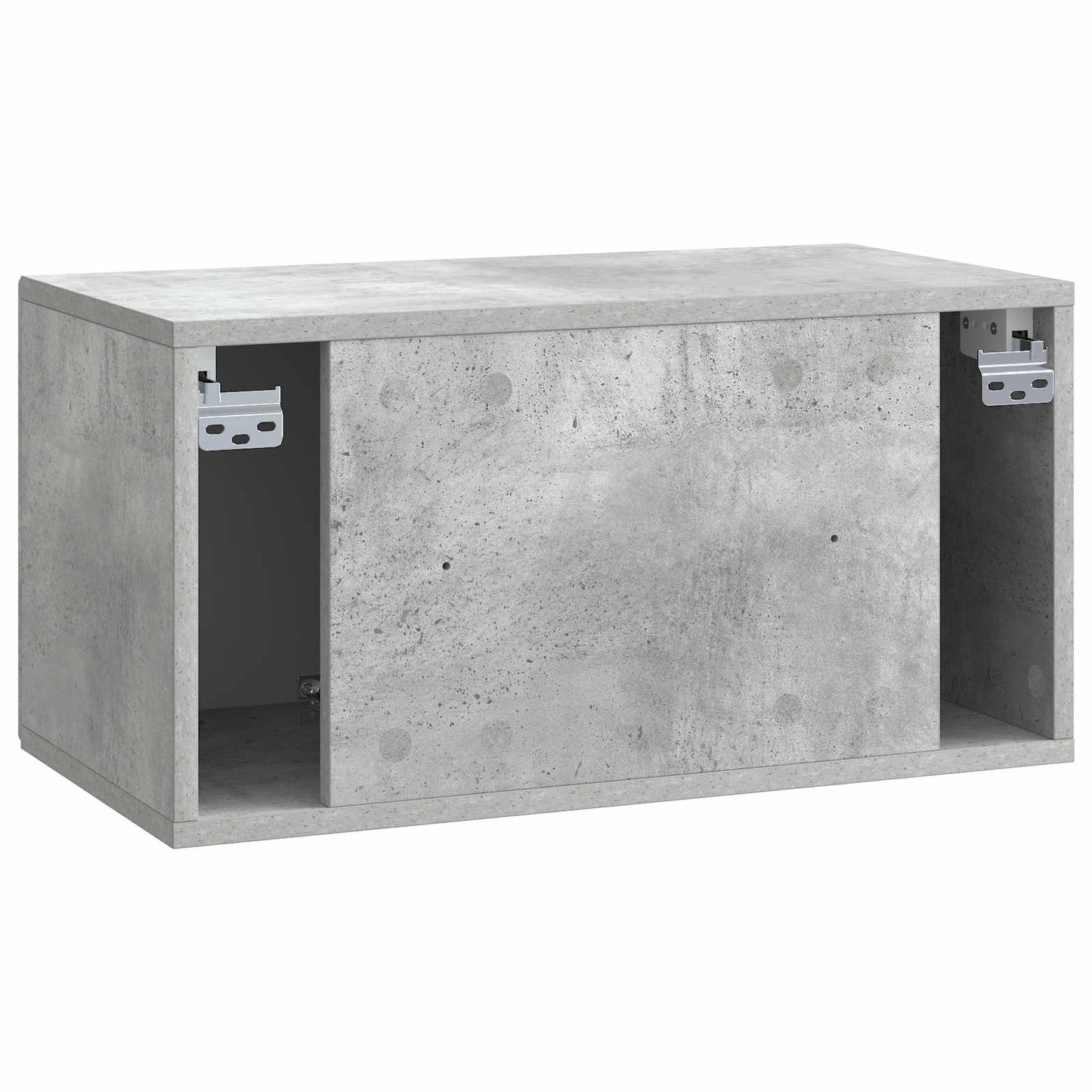 Wall-Mounted TV Cabinet Concrete Grey 59.5 x 31 x 30 cm