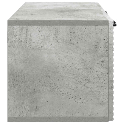 Wall-Mounted TV Cabinet Concrete Grey 59.5 x 31 x 30 cm