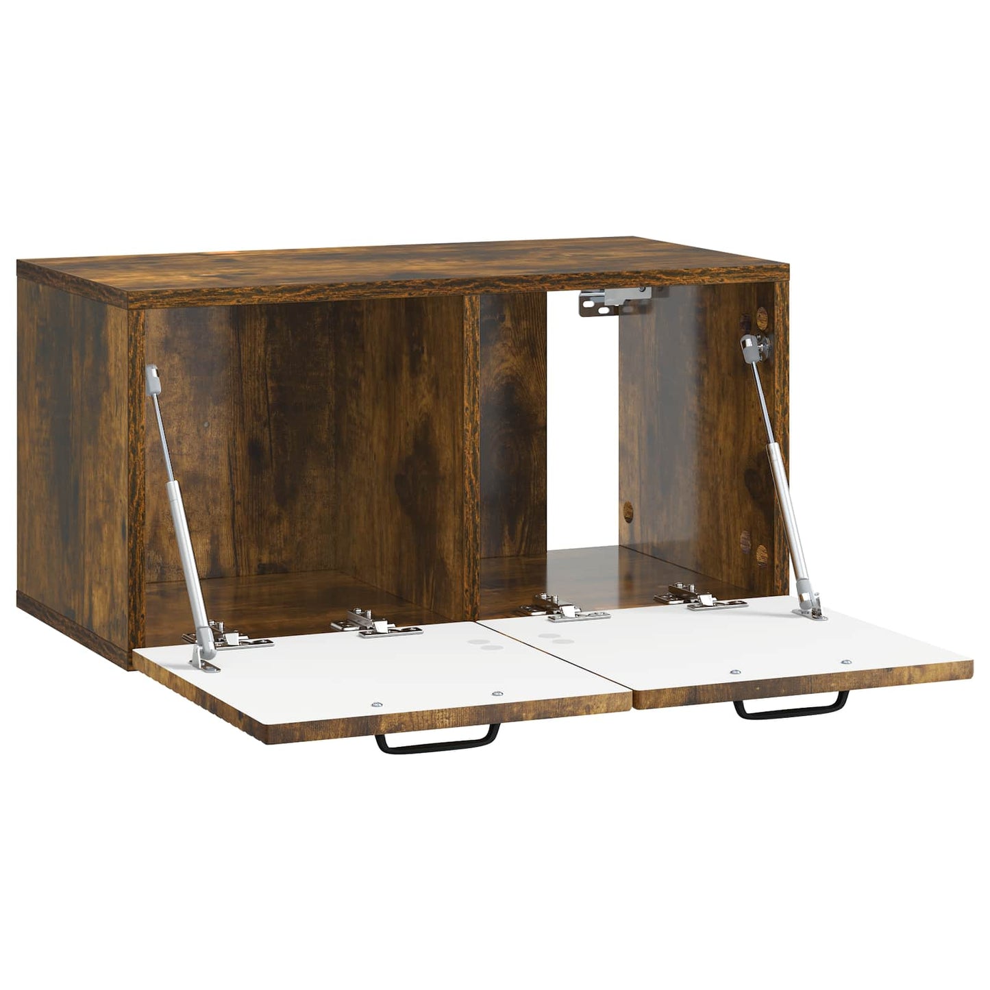Wall-Mounted TV Cabinet Smoked Oak 59.5 x 31 x 30 cm