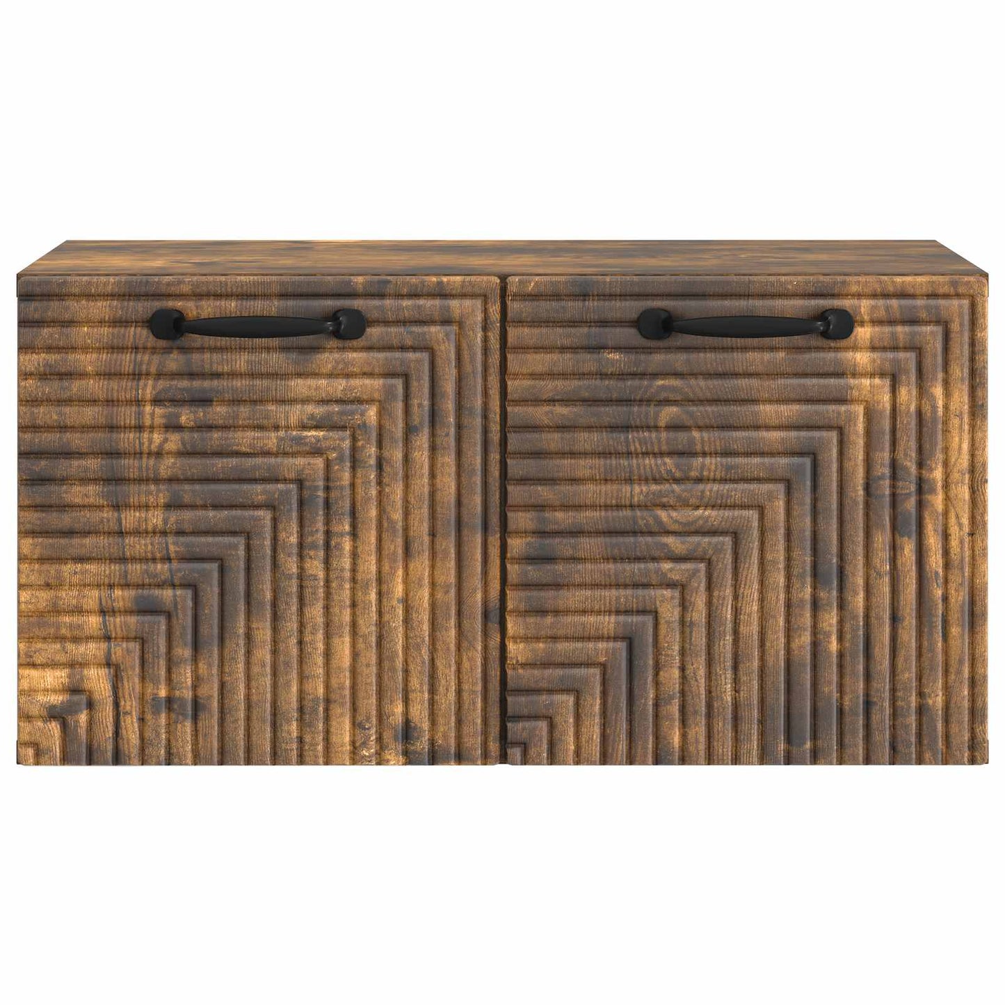 Wall-Mounted TV Cabinet Smoked Oak 59.5 x 31 x 30 cm