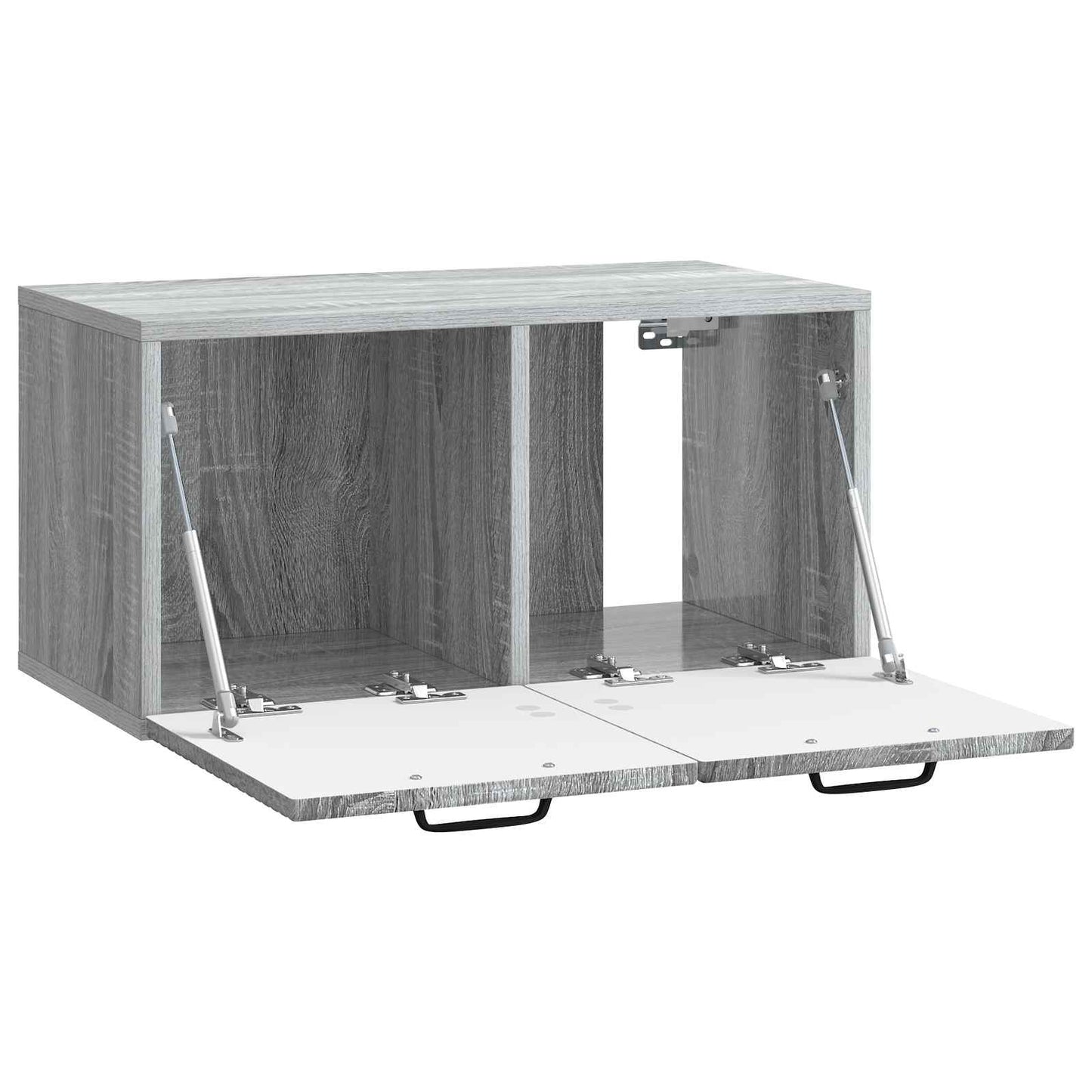 Wall-Mounted TV Cabinet Grey Sonoma 59.5 x 31 x 30 cm