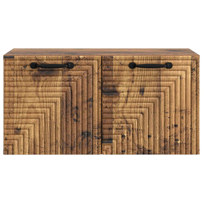 Wall-Mounted TV Cabinet Wall-mounted Old Wood 59.5 x 31 x 30 cm