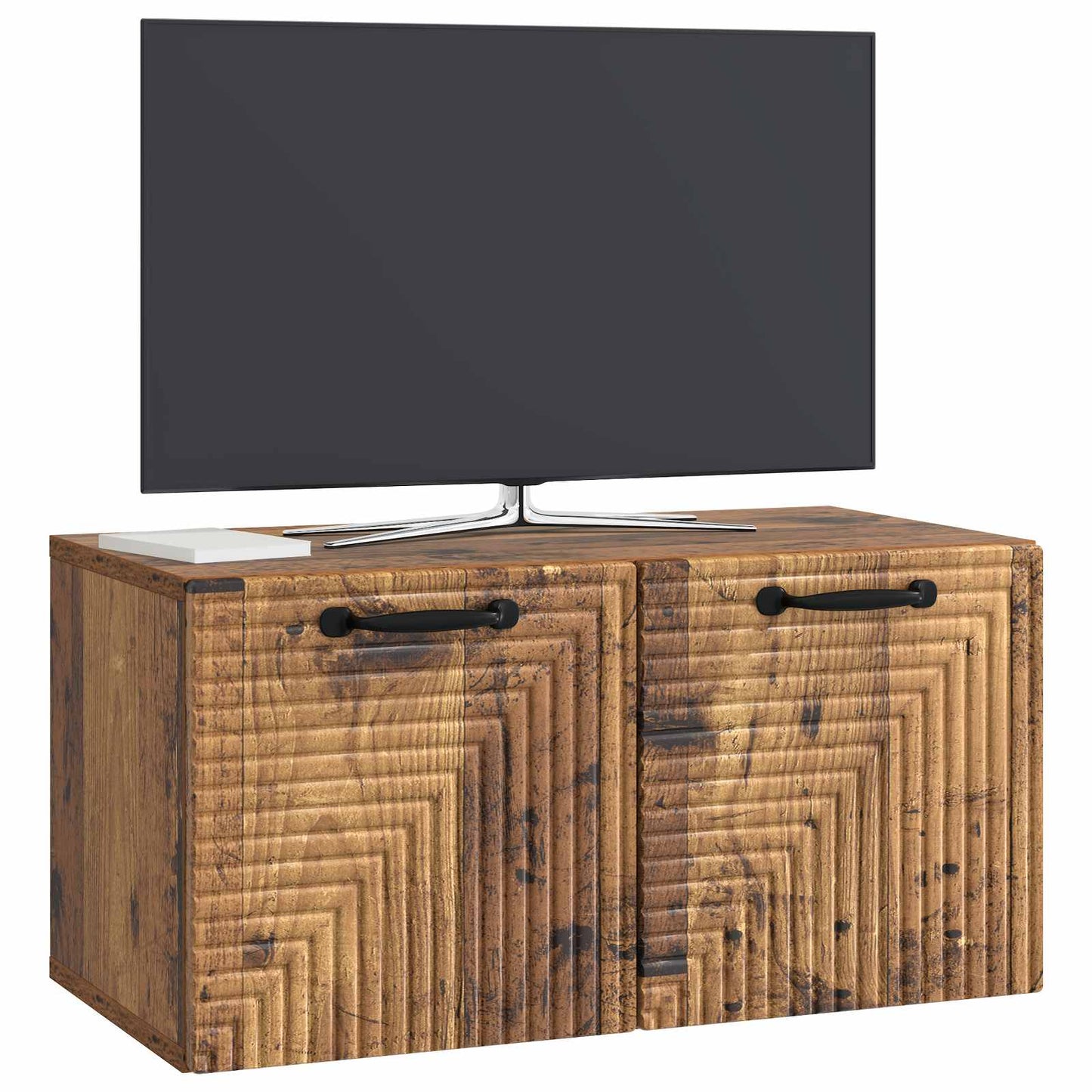 Wall-Mounted TV Cabinet Wall-mounted Old Wood 59.5 x 31 x 30 cm