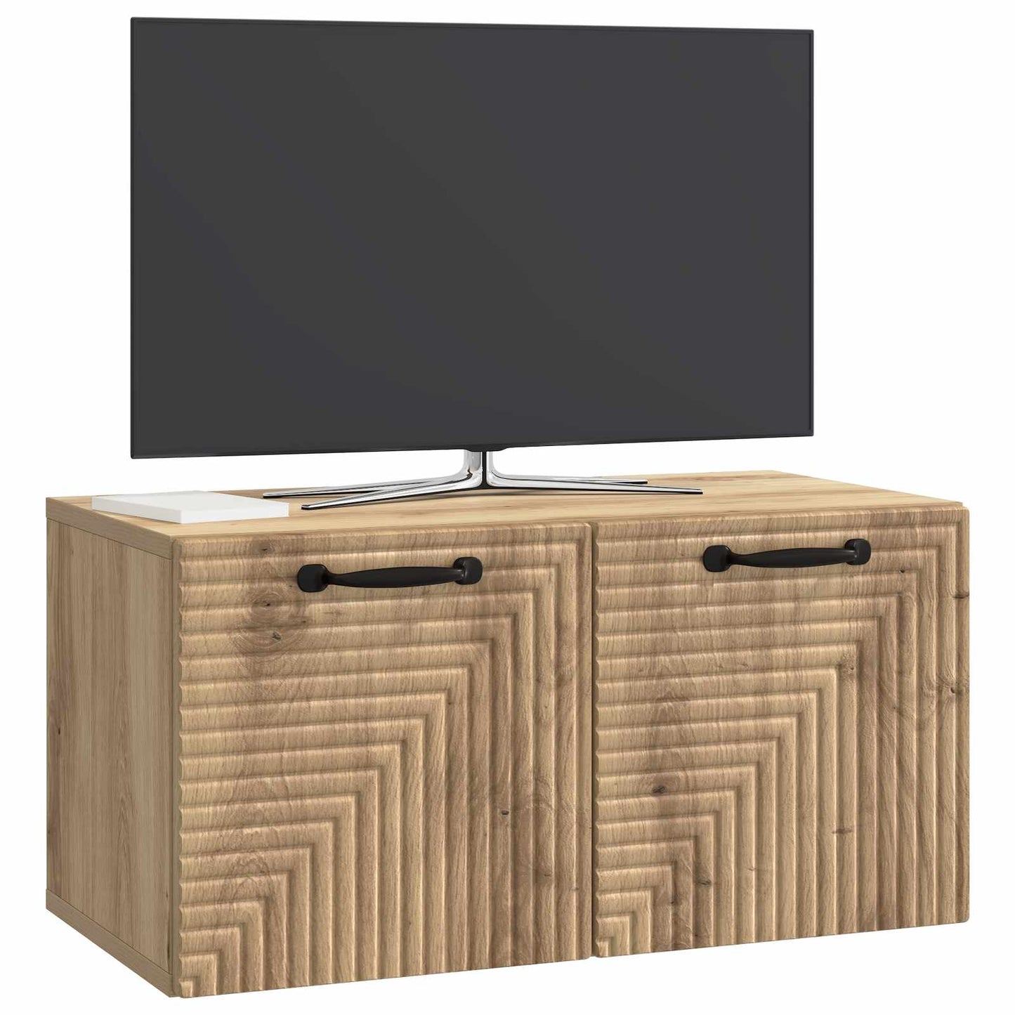 Wall-Mounted TV Cabinet Artisan Oak 59.5 x 31 x 30 cm