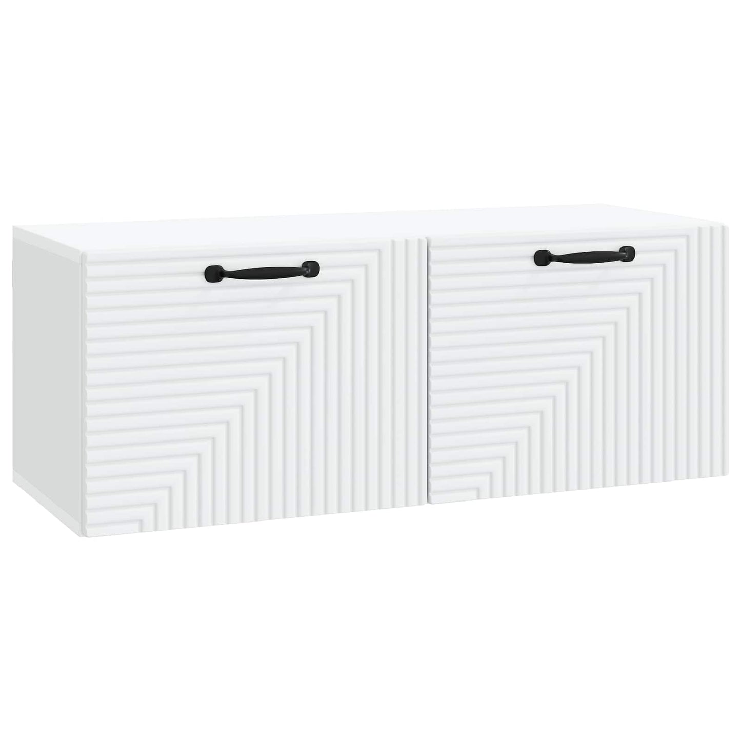 Wall-Mounted TV Cabinet White 78.5 x 31 x 30 cm Engineered Wood