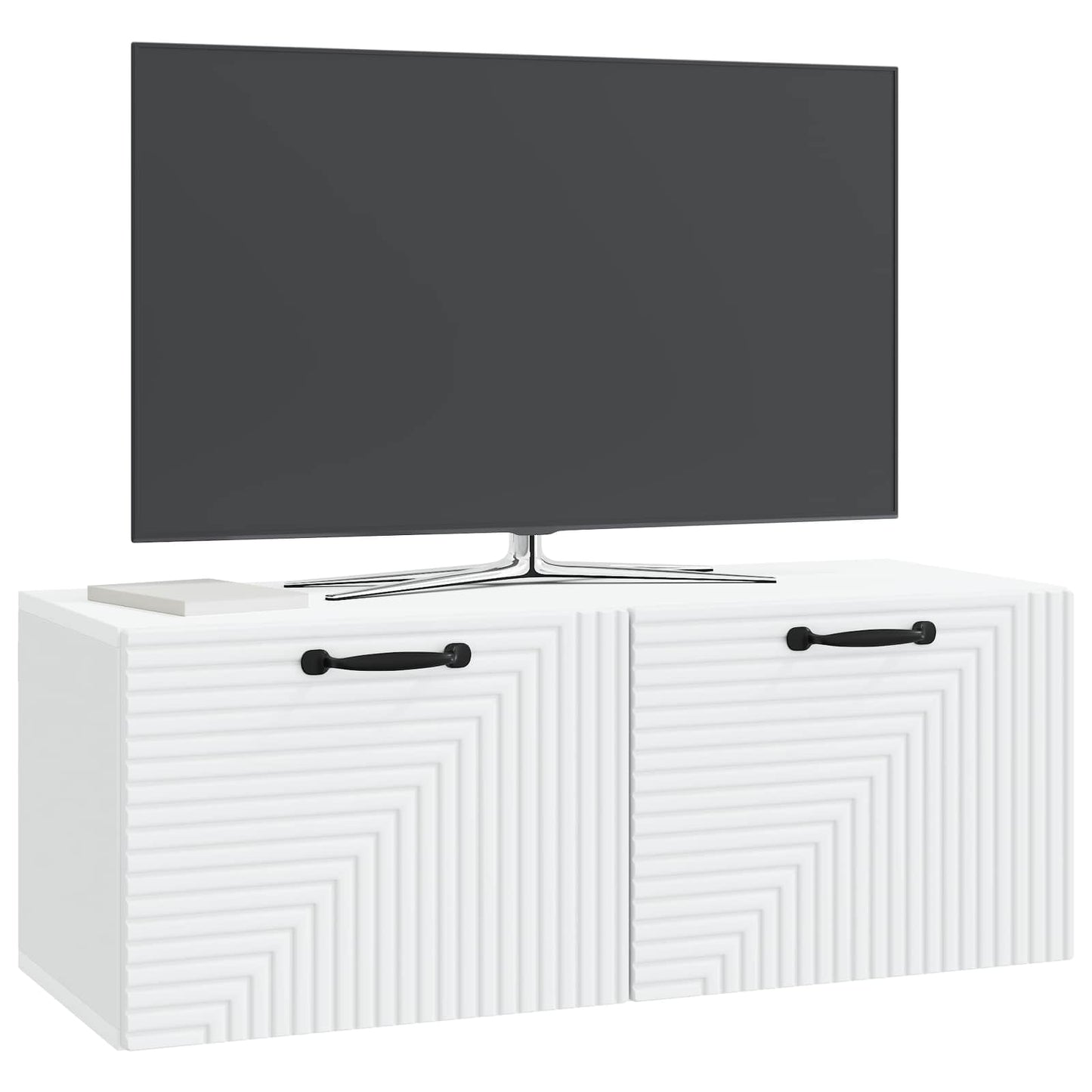 Wall-Mounted TV Cabinet White 78.5 x 31 x 30 cm Engineered Wood