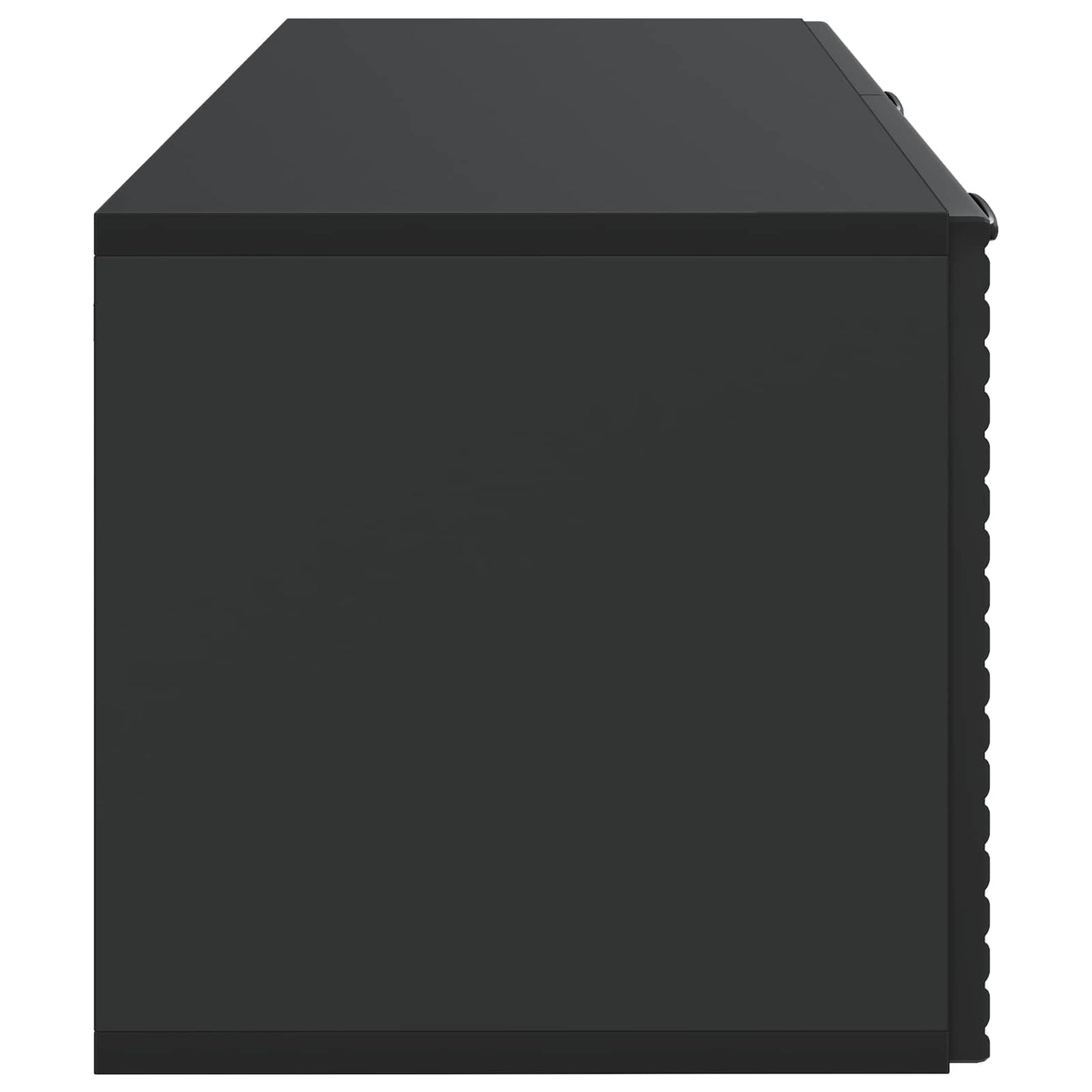 Wall-Mounted TV Cabinet Black 78.5 x 31 x 30 cm Engineered Wood
