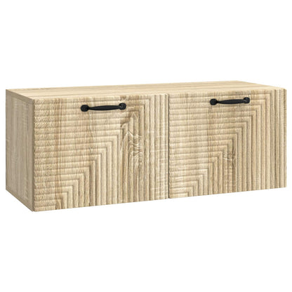 Wall-Mounted TV Cabinet Sonoma Oak 78.5 x 31 x 30 cm