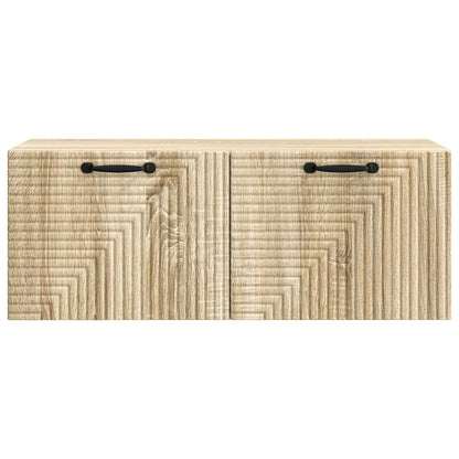 Wall-Mounted TV Cabinet Sonoma Oak 78.5 x 31 x 30 cm