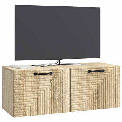 Wall-Mounted TV Cabinet Sonoma Oak 78.5 x 31 x 30 cm