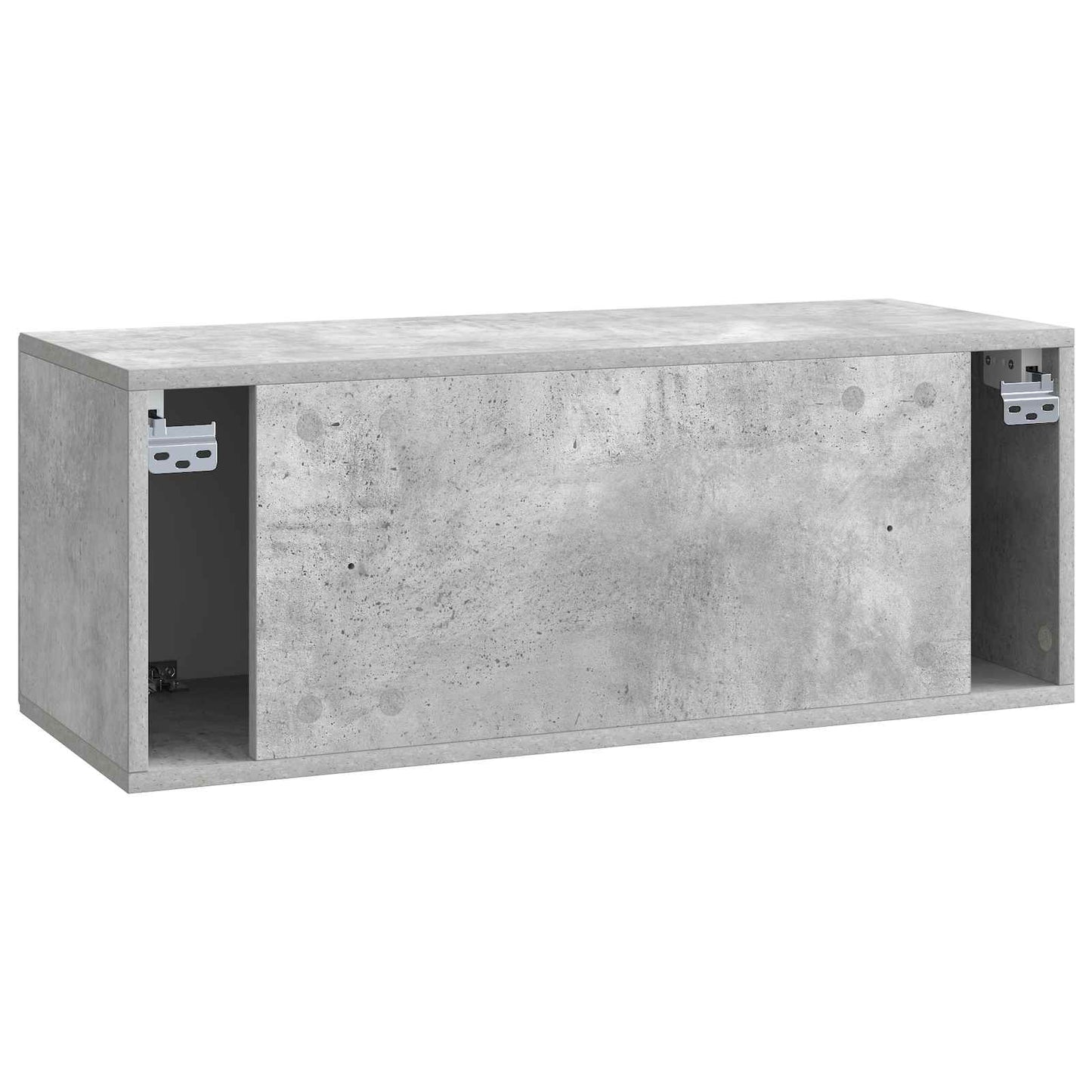Wall-Mounted TV Cabinet Concrete Grey 78.5 x 31 x 30 cm