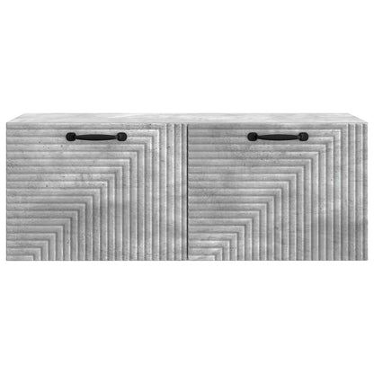 Wall-Mounted TV Cabinet Concrete Grey 78.5 x 31 x 30 cm