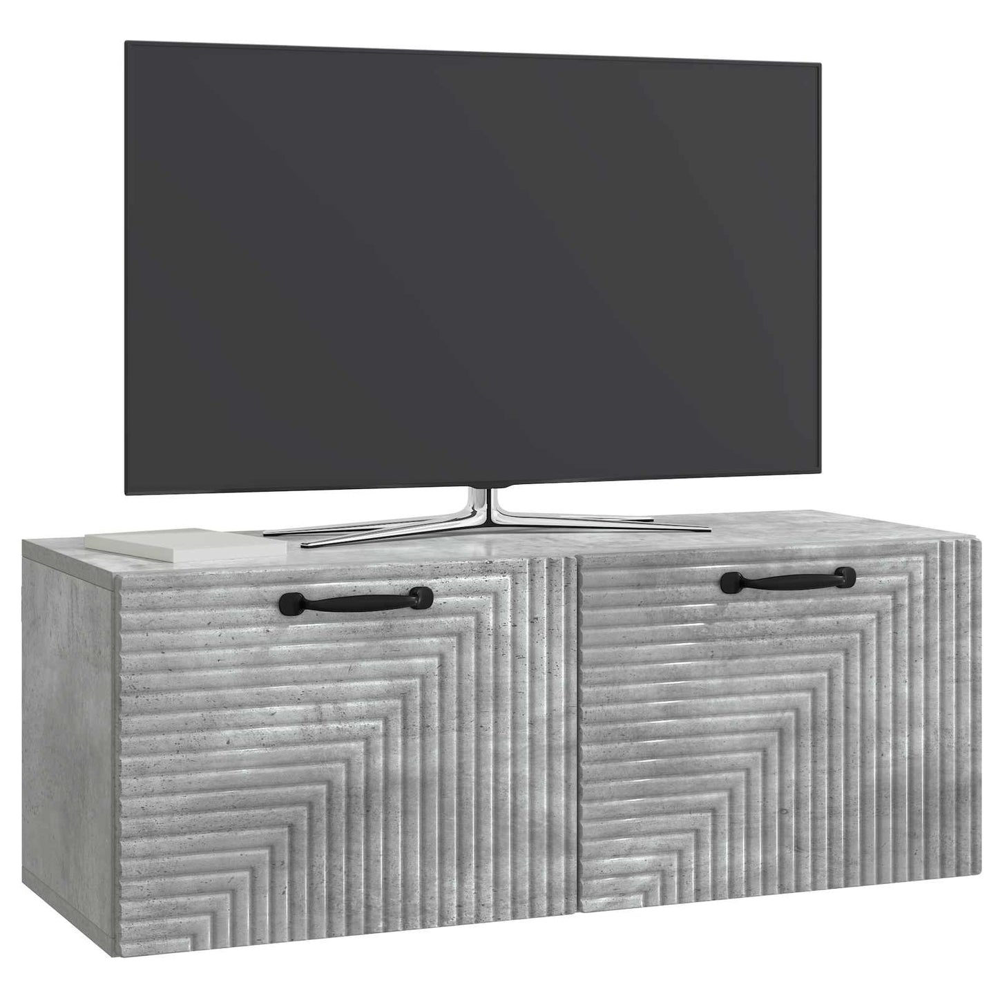 Wall-Mounted TV Cabinet Concrete Grey 78.5 x 31 x 30 cm