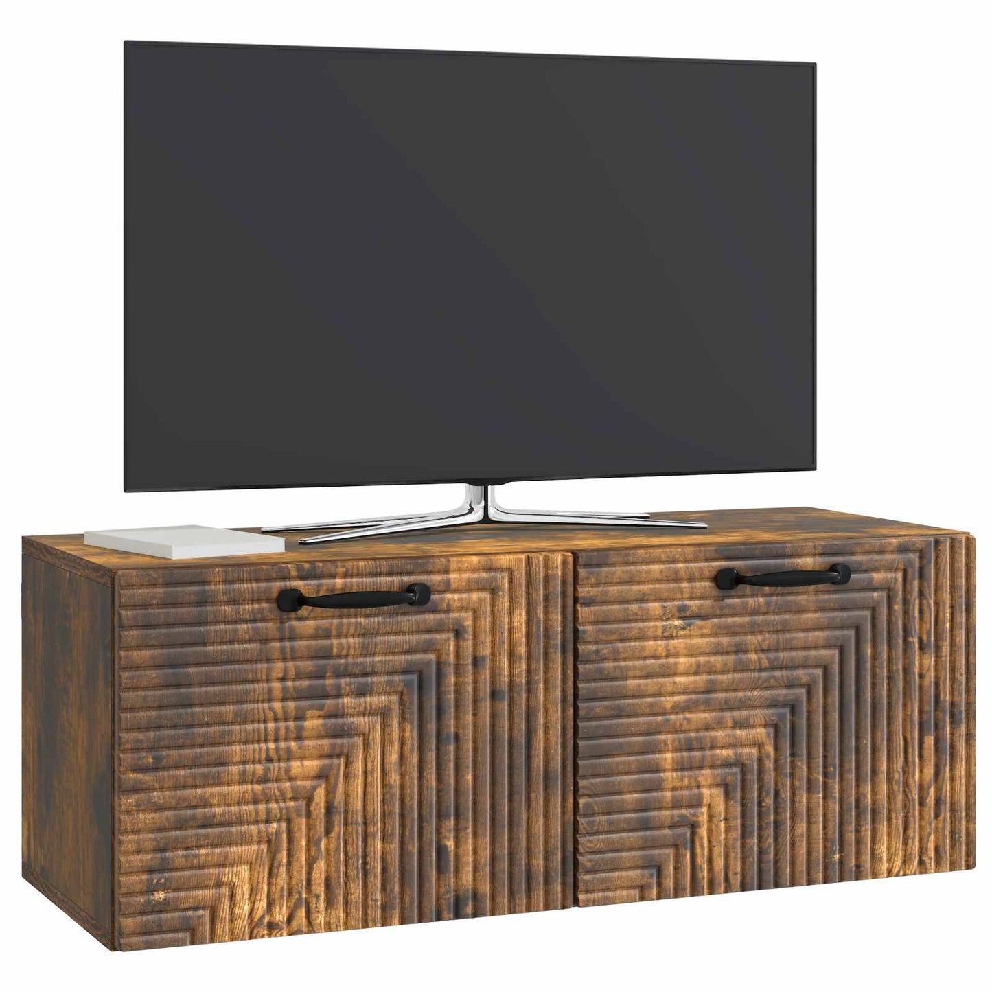 Wall-Mounted TV Cabinet Smoked Oak 78.5 x 31 x 30 cm