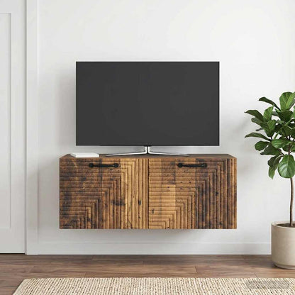 Wall-Mounted TV Cabinet Wall-mounted Old Wood 78.5 x 31 x 30 cm
