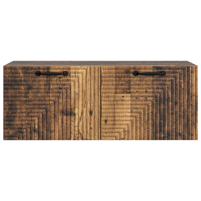 Wall-Mounted TV Cabinet Wall-mounted Old Wood 78.5 x 31 x 30 cm