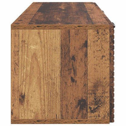 Wall-Mounted TV Cabinet Wall-mounted Old Wood 78.5 x 31 x 30 cm