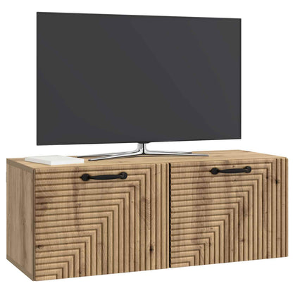 Wall-Mounted TV Cabinet Artisan Oak 78.5 x 31 x 30 cm