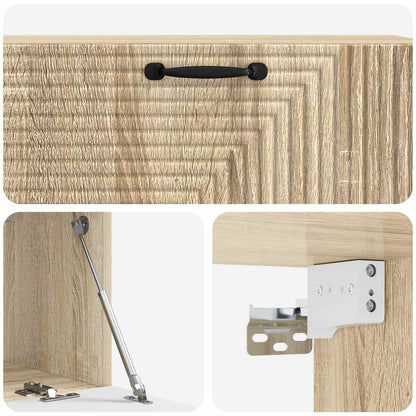 Wall-Mounted TV Cabinet Wall-mounted Sonoma Oak 98 x 31 x 30 cm