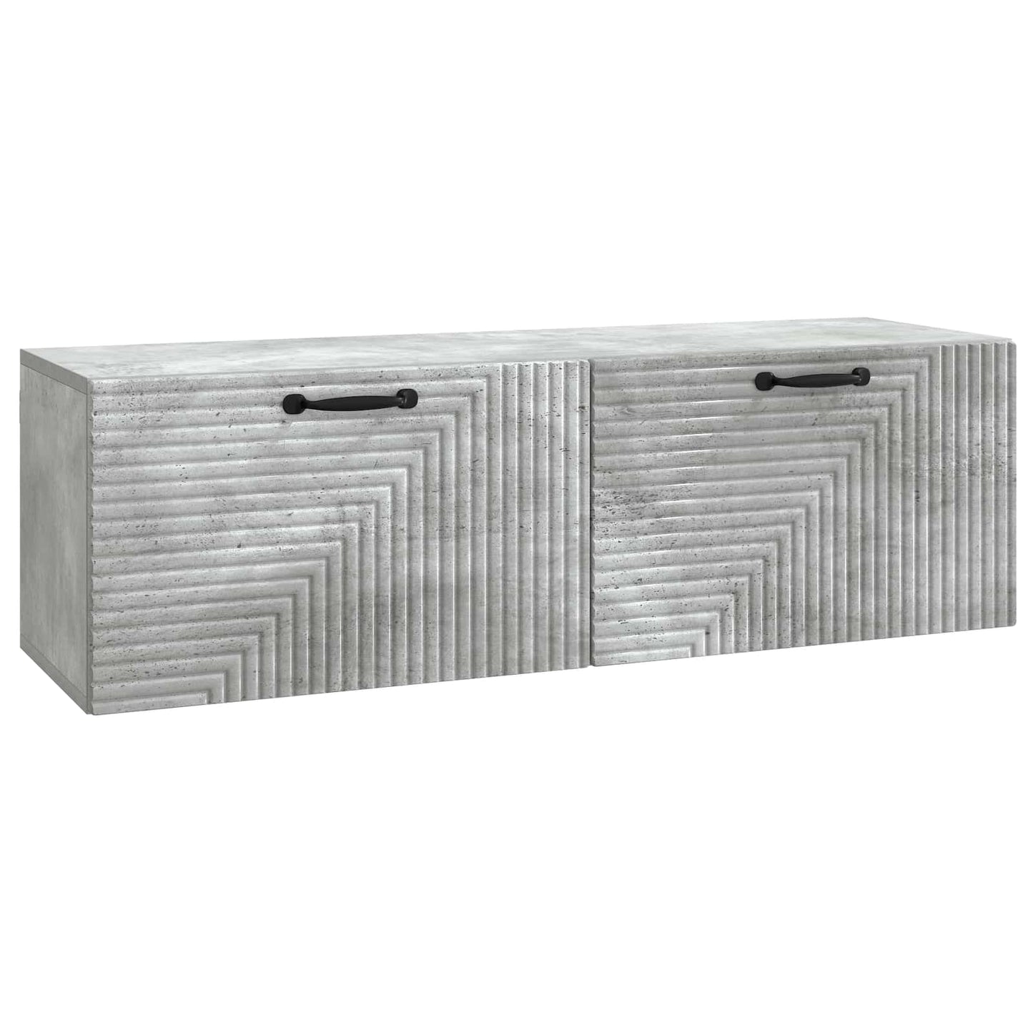 Wall-Mounted TV Cabinet Concrete Grey 98 x 31 x 30 cm