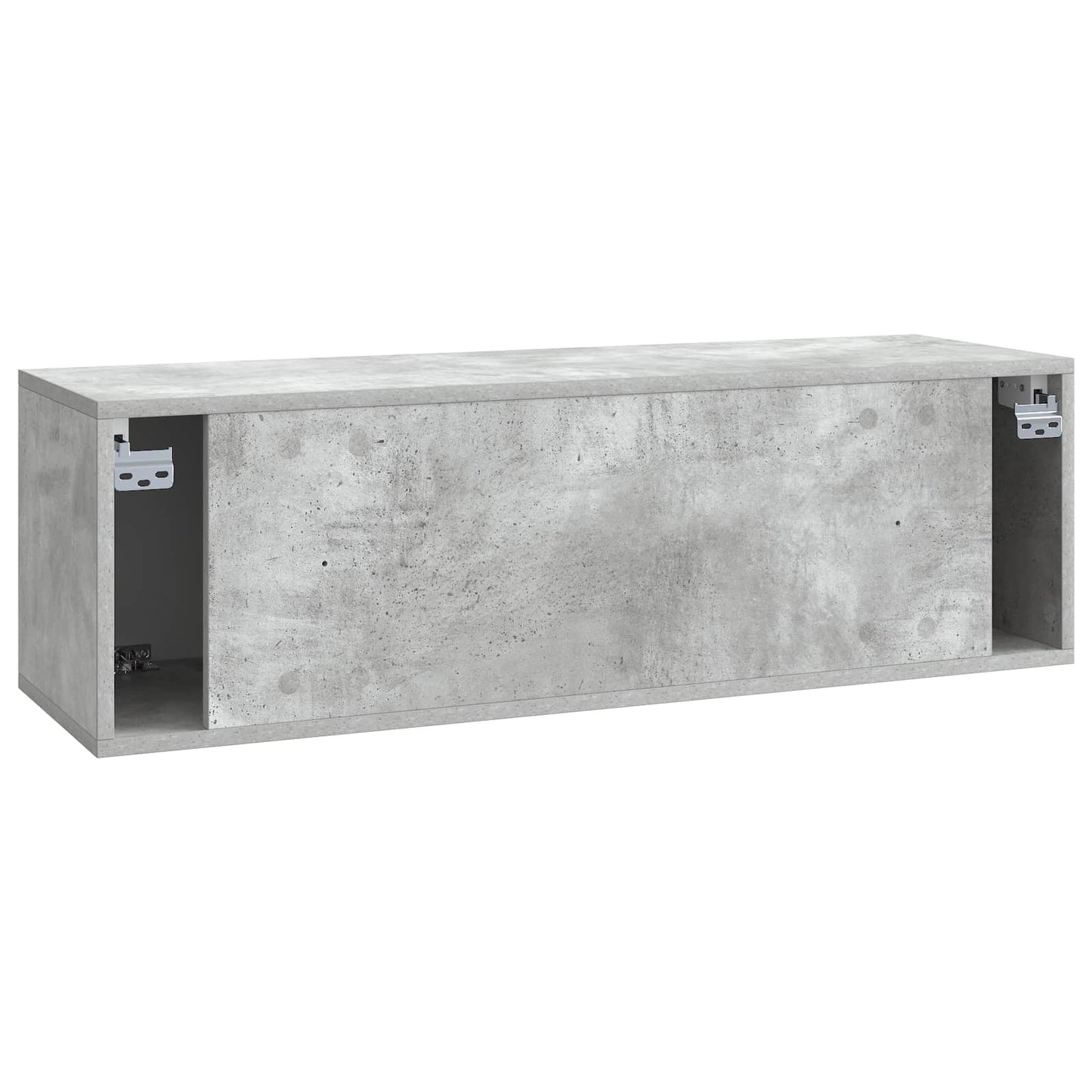 Wall-Mounted TV Cabinet Concrete Grey 98 x 31 x 30 cm