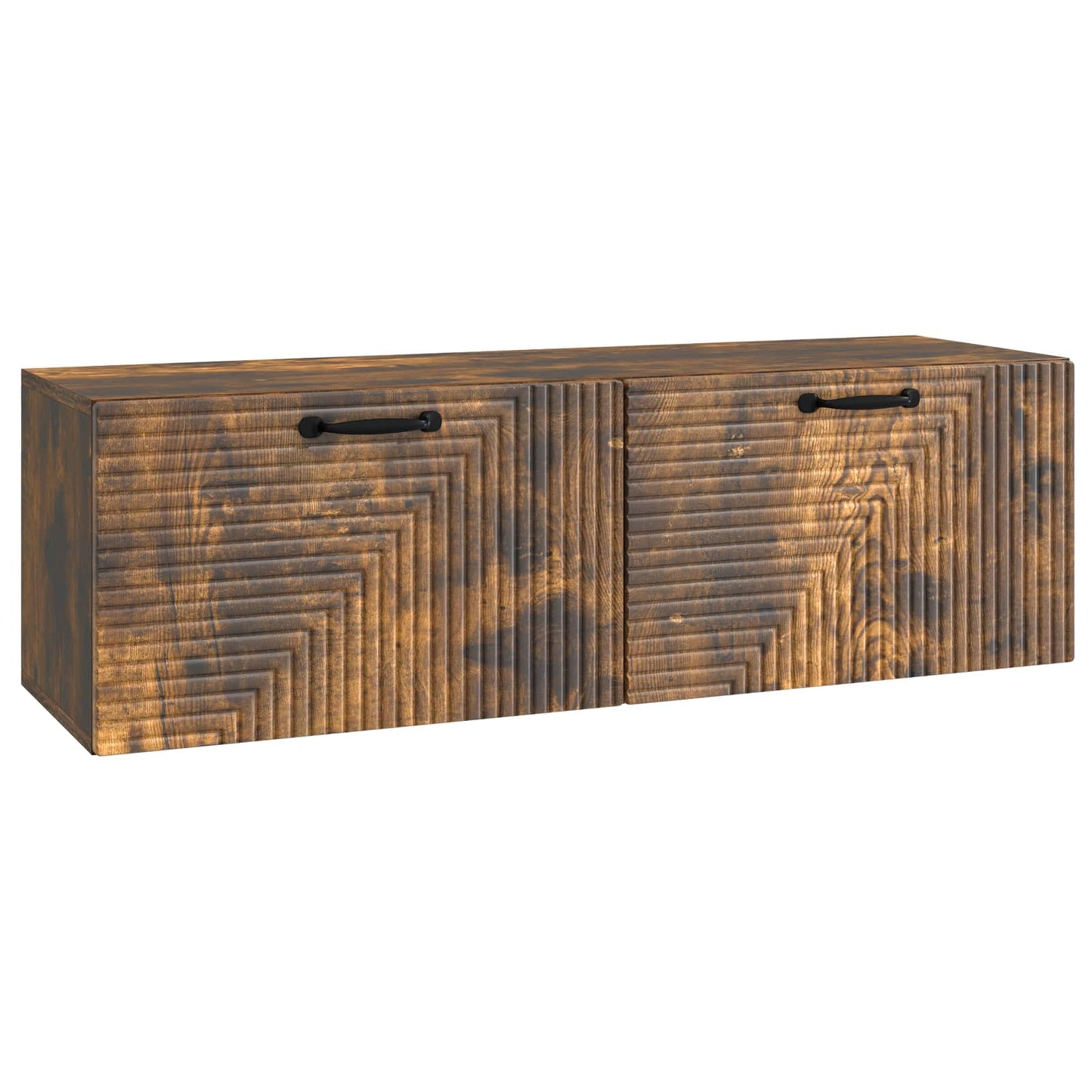 Wall-Mounted TV Cabinet Wall-mounted Smoked Oak 98 x 31 x 30 cm