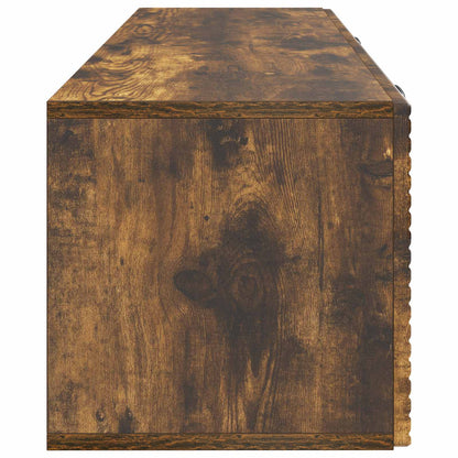 Wall-Mounted TV Cabinet Wall-mounted Smoked Oak 98 x 31 x 30 cm